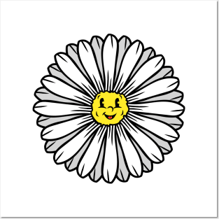 Daisy Flower Posters and Art